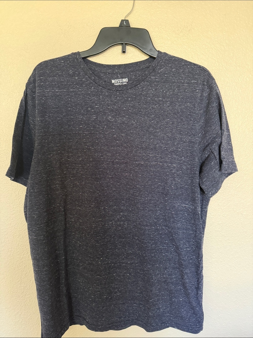 Men’s Mossimo Supply Co. Navy Heather Short Sleeve Crew Tee